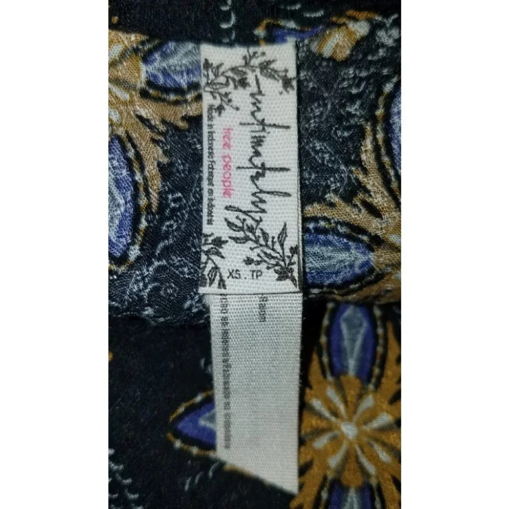 Free People Smocked Sides Tunic Top - Picture 4 of 4